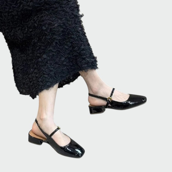 Olivia | Square Toe Mary Jane Shoes