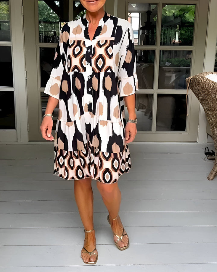 Avenia | Bohemian Tiered Dress