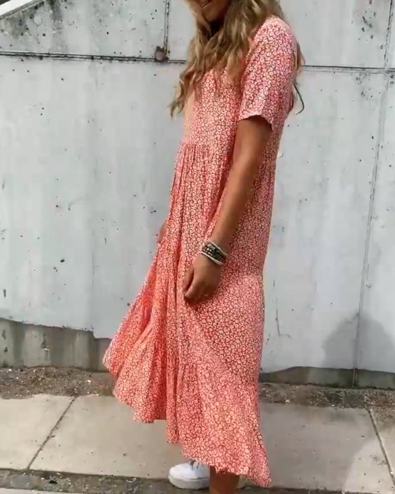 Katy | Chic Flowing A-Line Dress
