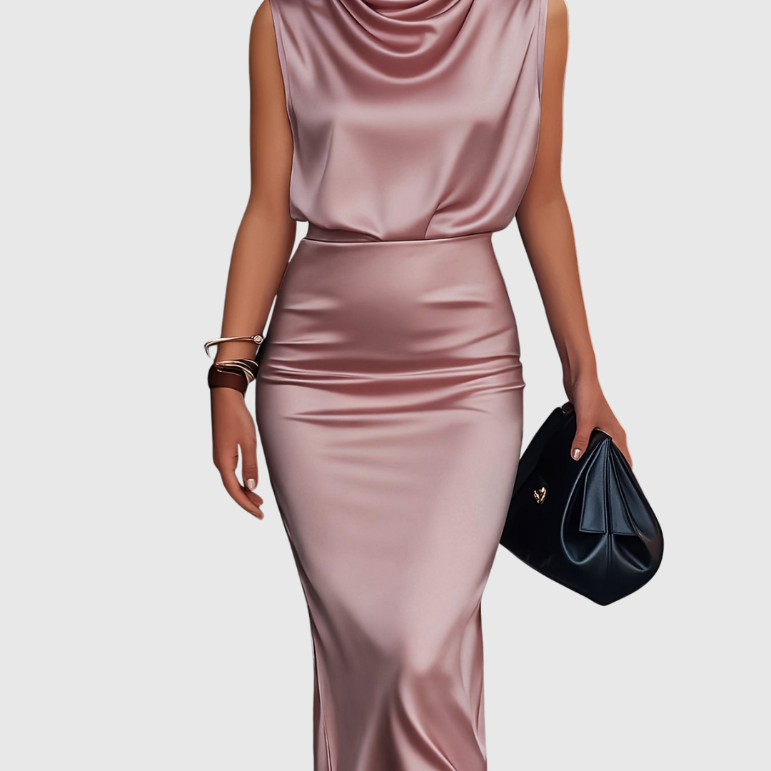 Edem | Satin Two-Piece Set