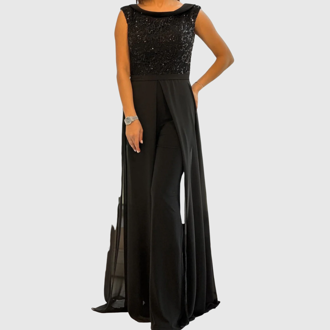 Zoraida Quinn | Sleeveless Jumpsuit Dress