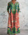 Melany | Vintage Floral Maxi Dress
