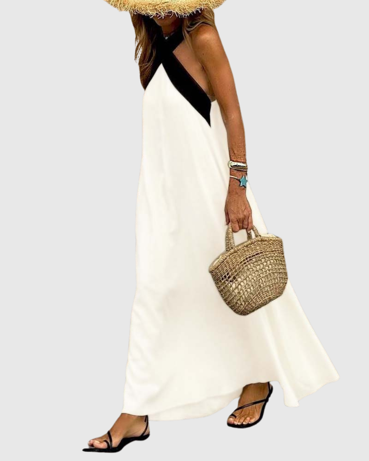Calira | Cross-Neck Summer Dress