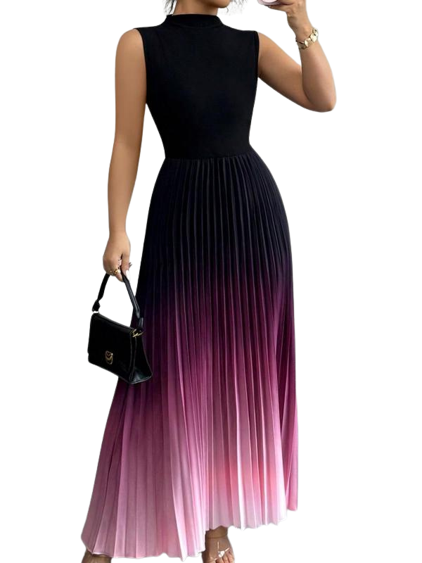 Yza | Ombre Evening Maxi Dress