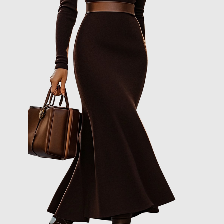 Sorella | Sculpted Turtleneck Dress