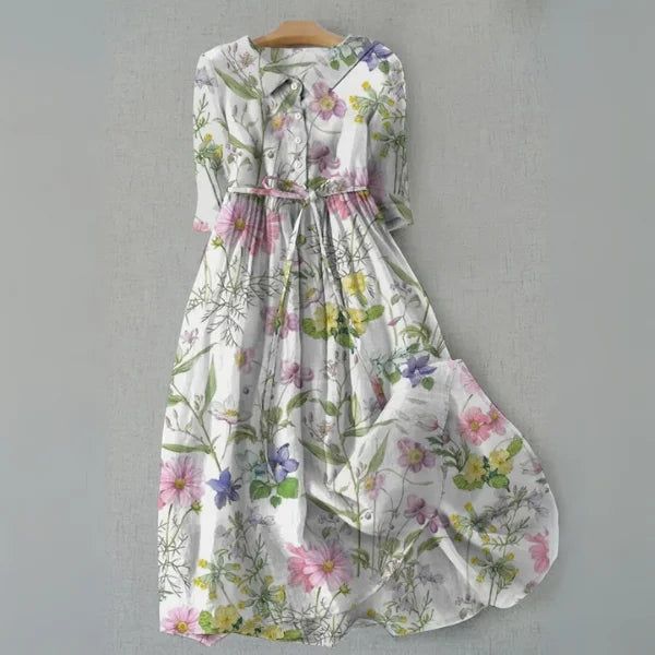 Pamela | Floral Trapeze Dress