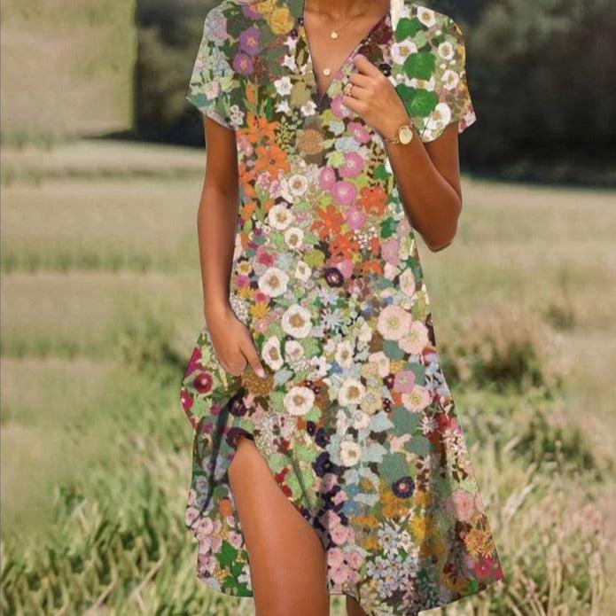 Firi | Chic Floral Summer Dress