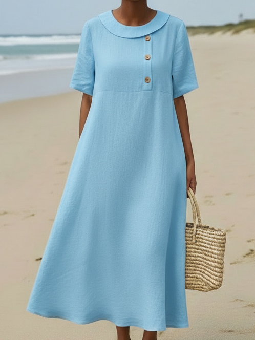 Lena | Everyday Button Dress