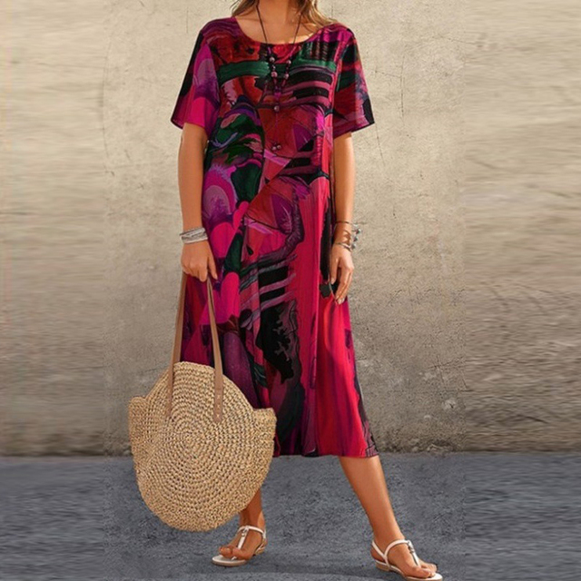 Gianna | Artistic Midi Dress