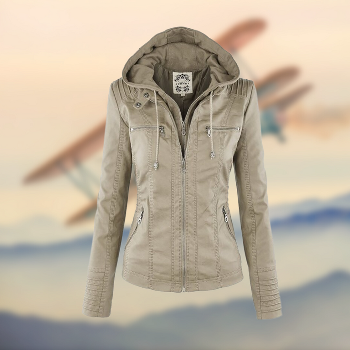 Karolina | Vegan Hooded Jacket