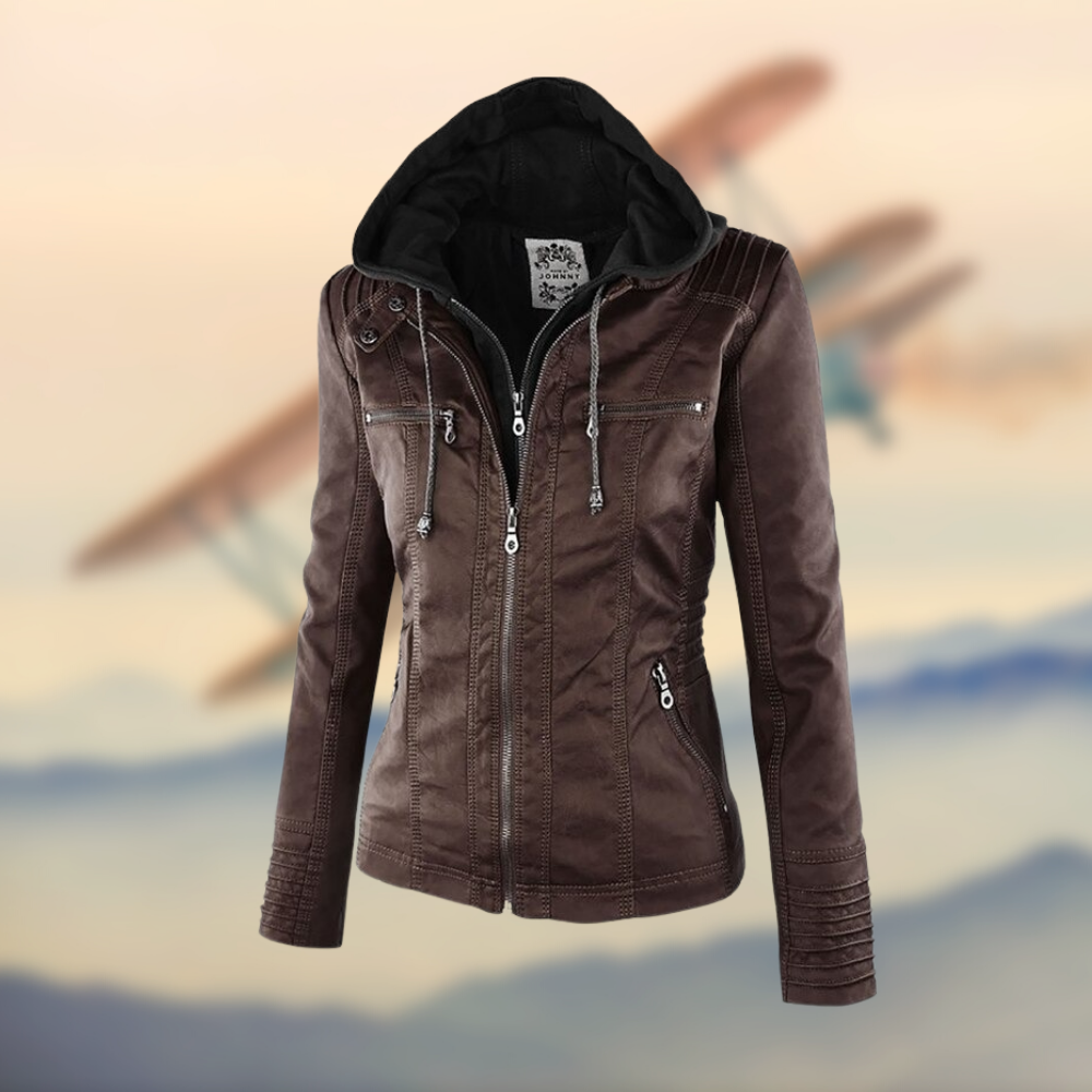 Karolina | Vegan Hooded Jacket