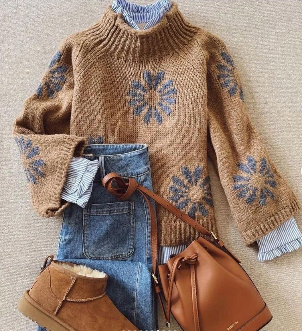 Ellie | Floral Knitwear