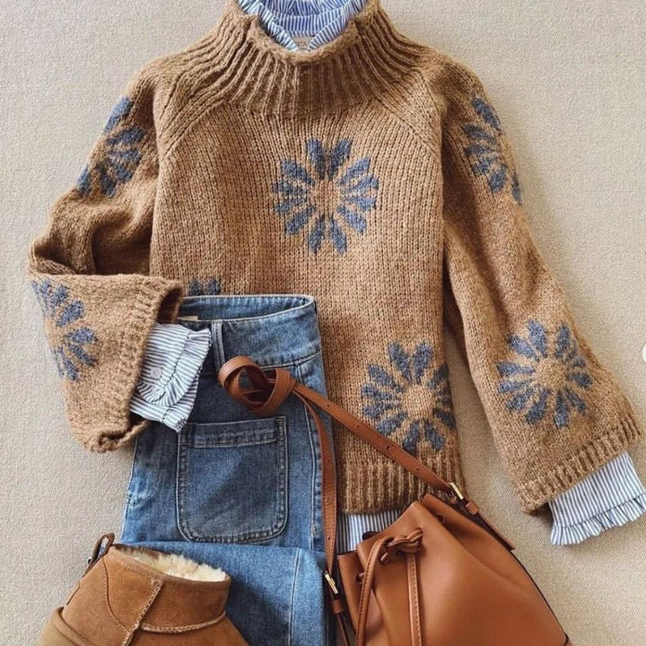 Ellie | Floral Knitwear