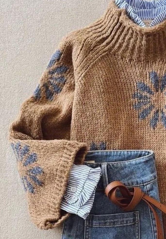 Ellie | Floral Knitwear
