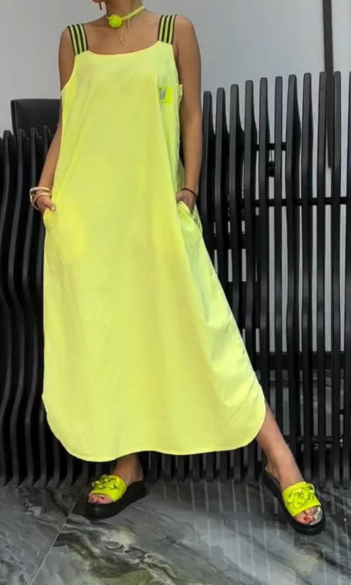 Jane | Striped Strap Summer Dress