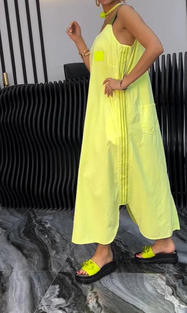 Jane | Striped Strap Summer Dress