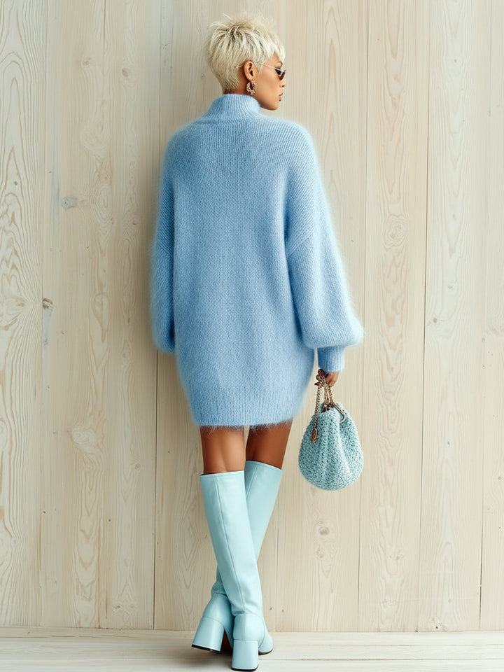 ElevenOra | Mohair Knit Mini Dress