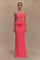 Madison | Slinky Maxi Dress - Coral Pink