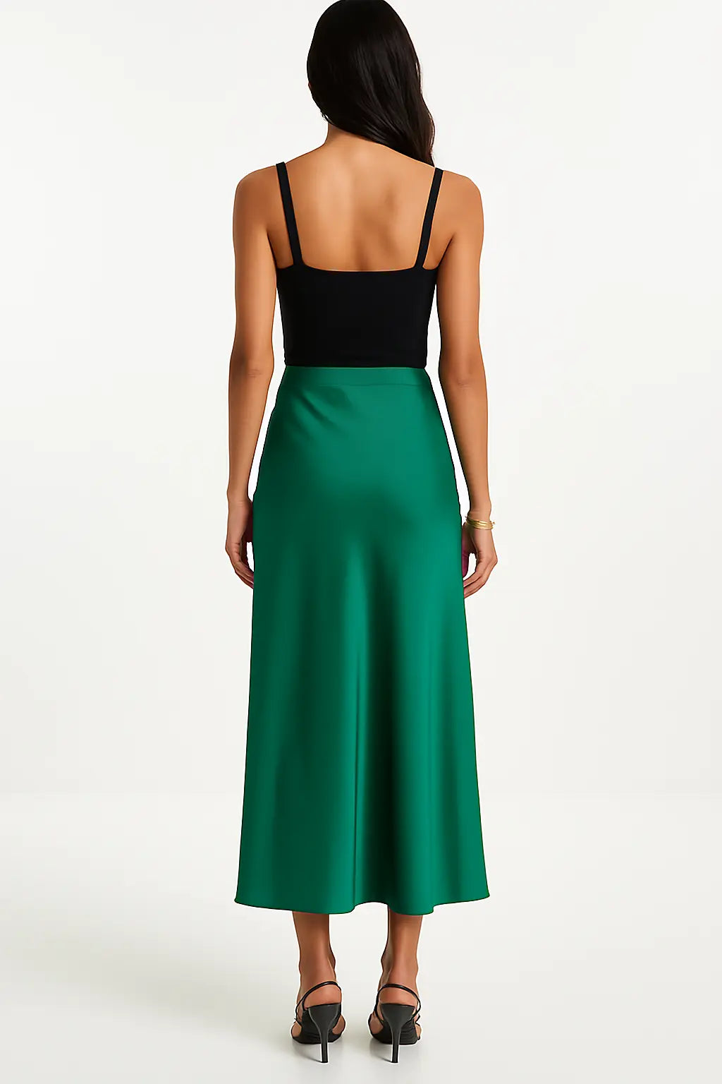 Muse – The Iconic Silky Midi Skirt