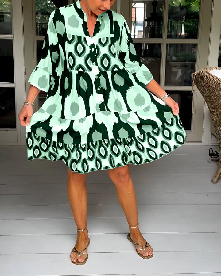 Avenia | Bohemian Tiered Dress