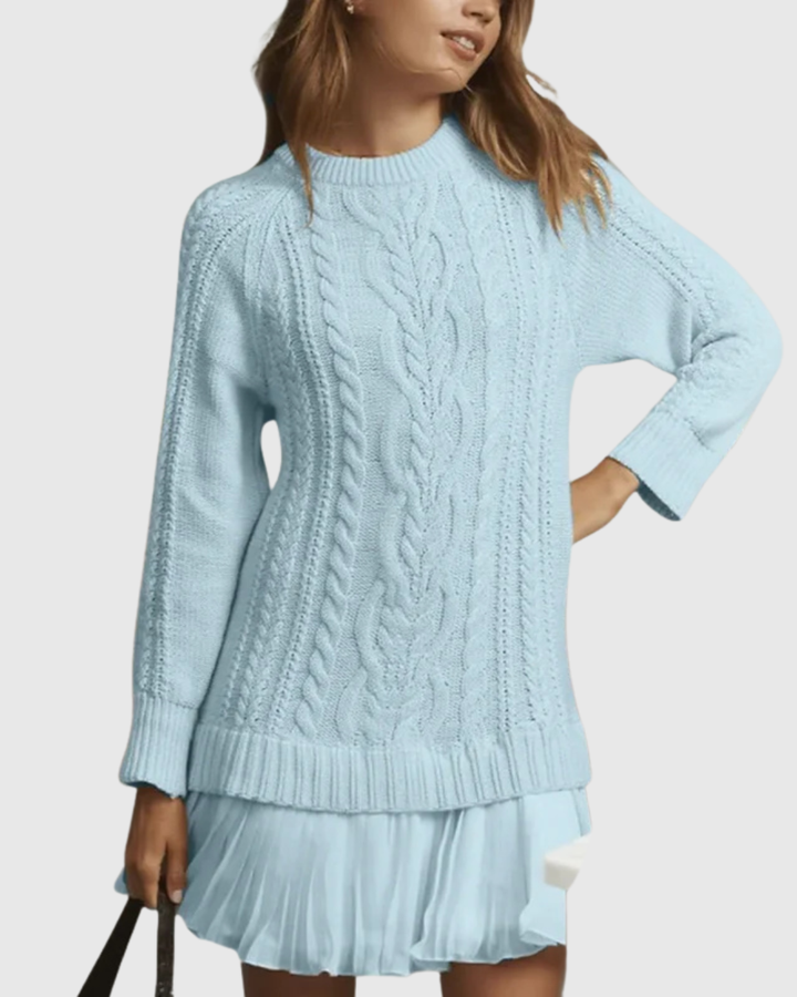 Novira | Cable Knit Sweater Dress