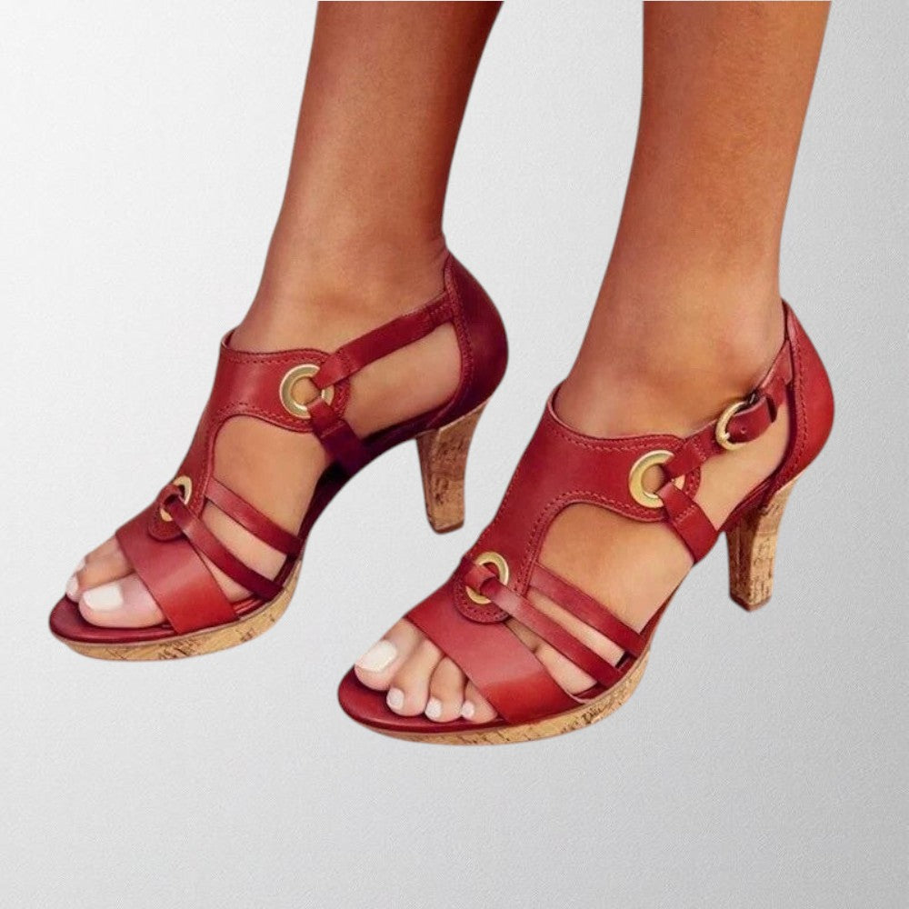 Freya | Elegant Strap Heel Sandals