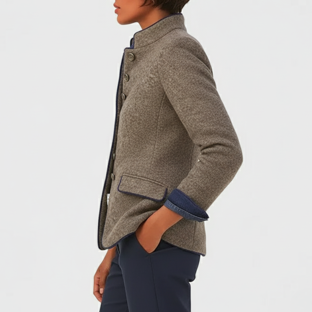 Vivienne | Classic Wool Blend Gilet
