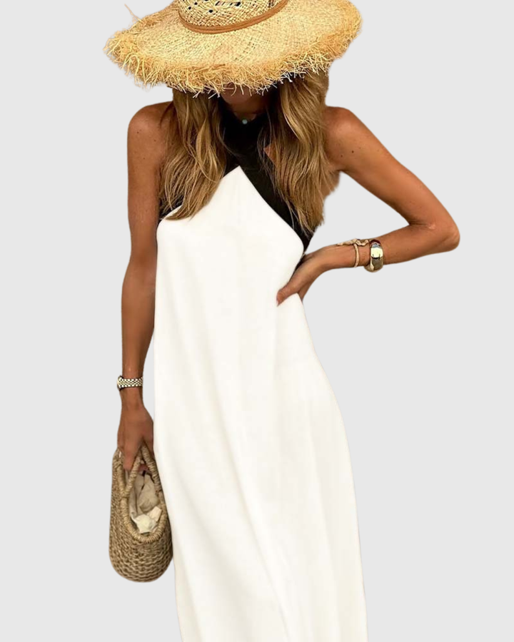 Calira | Cross-Neck Summer Dress