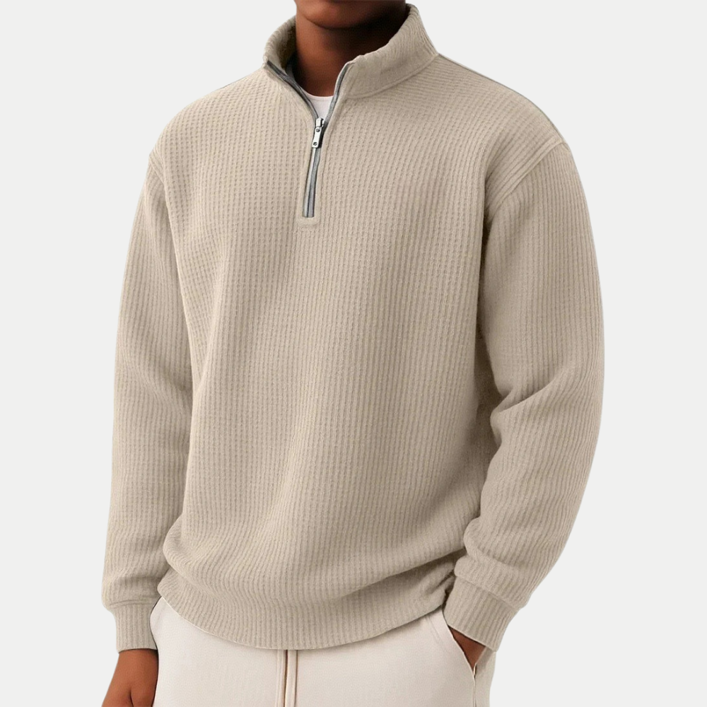 Harrison - Premium Quarter-Zip Sweater
