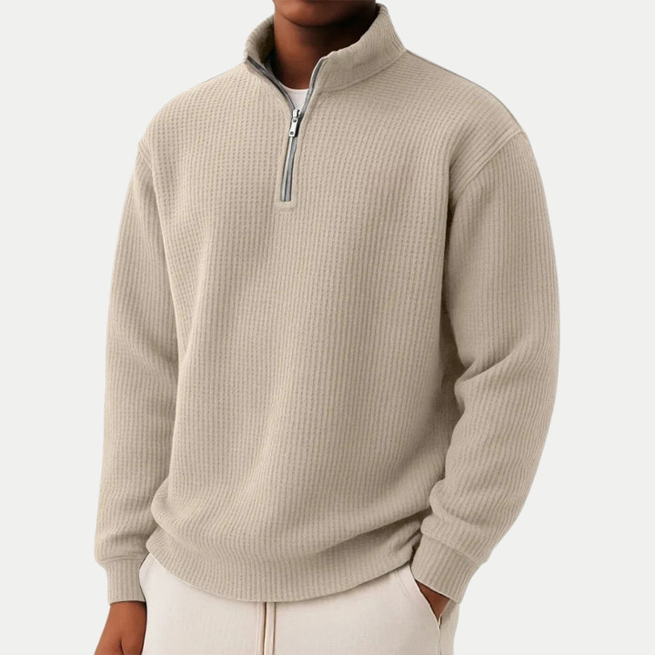 Harrison - Premium Quarter-Zip Sweater