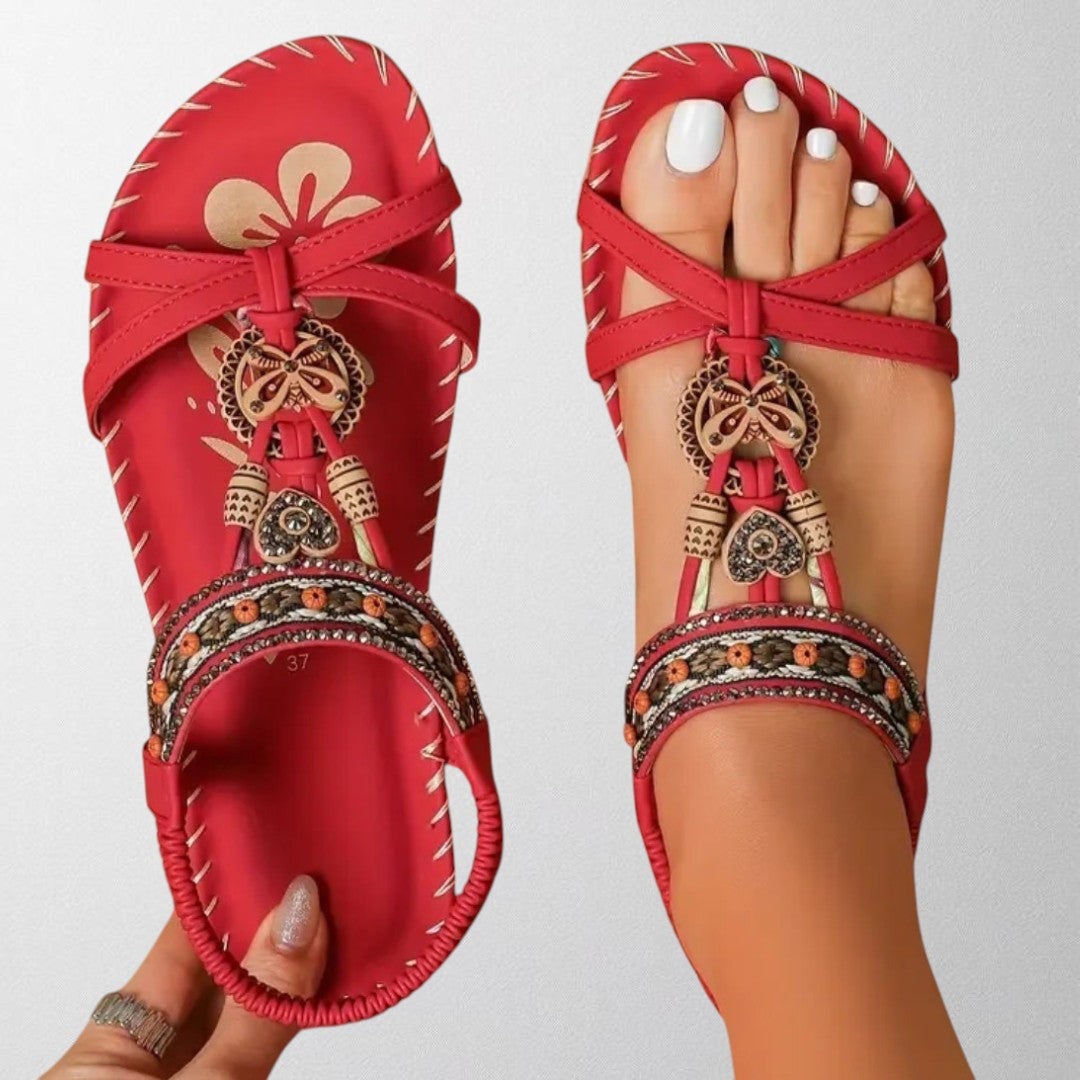 Zahara | Bohemian Statement Sandals