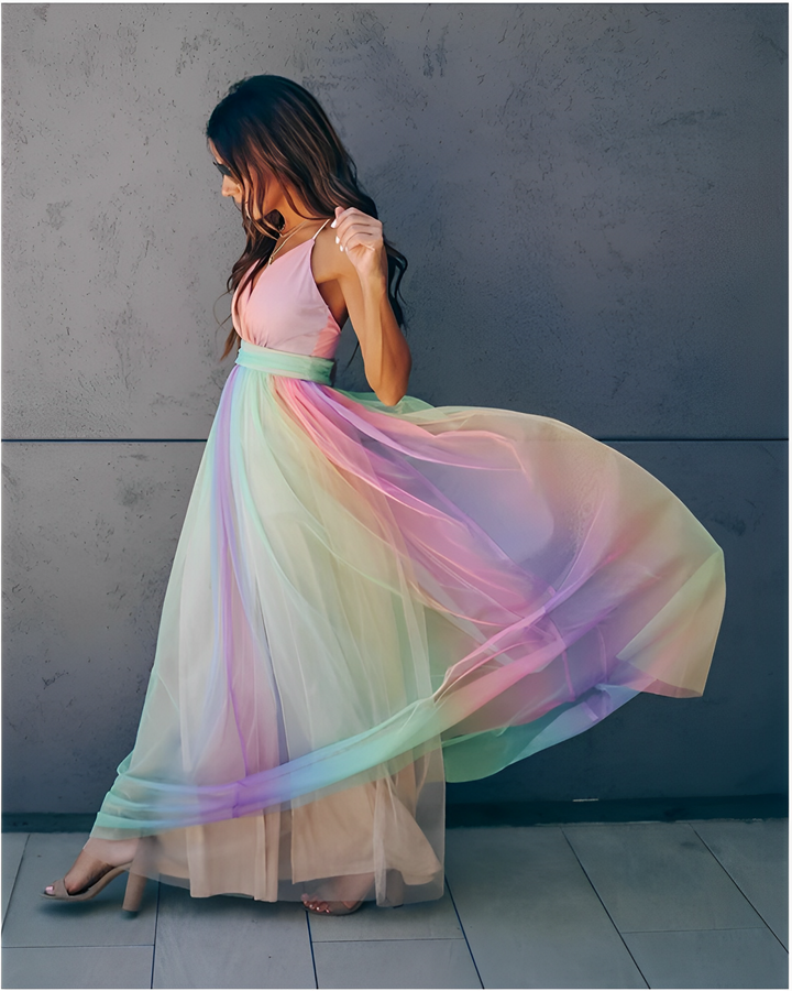 Maryellen - Aurora Flow Maxi Dress