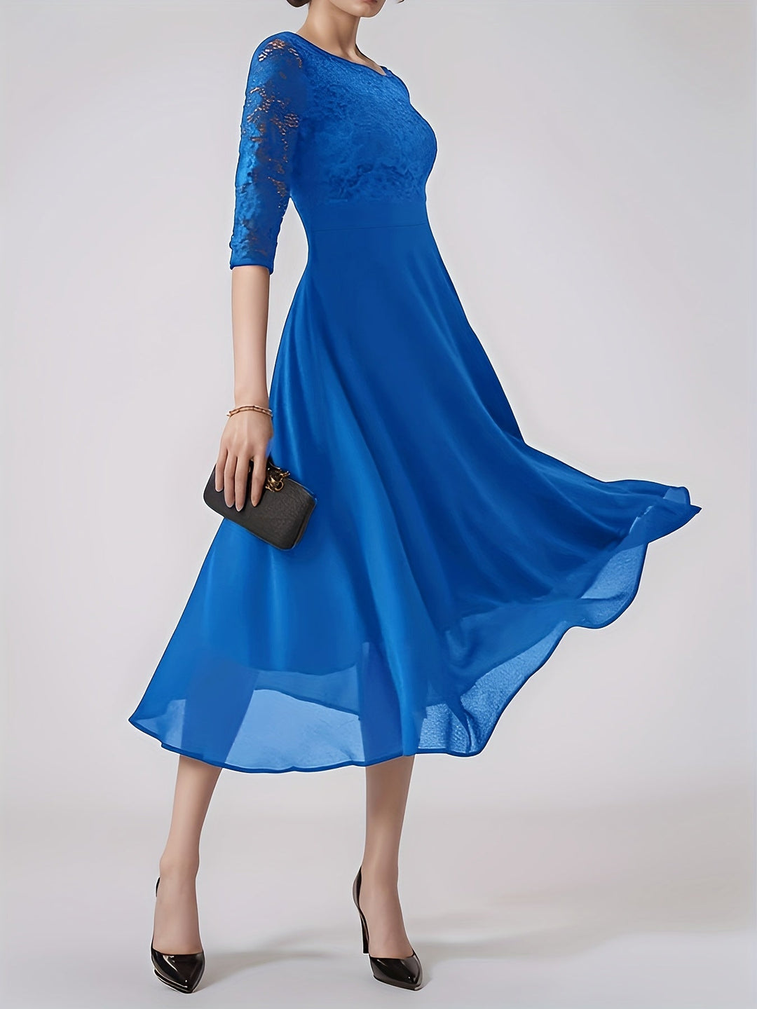 Claara | Elegant Chiffon Evening Gown