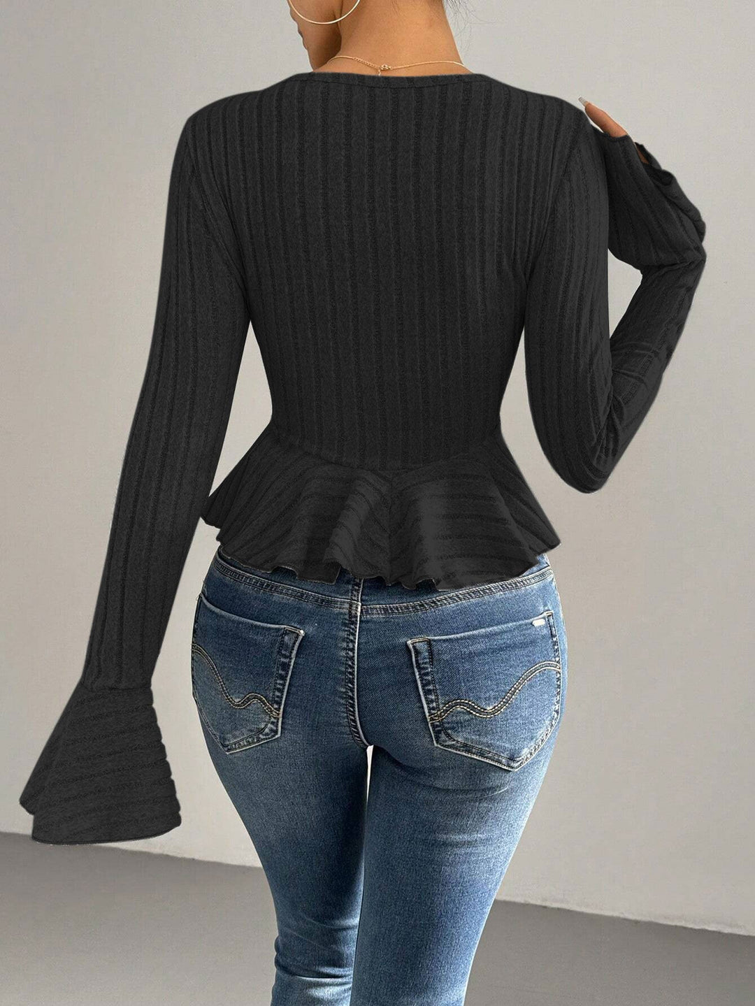 Clover | Elegant Ruffle Top