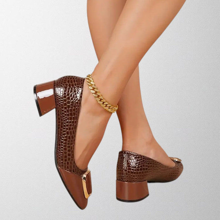 Sophisticated Charm | Block Heel Sandals
