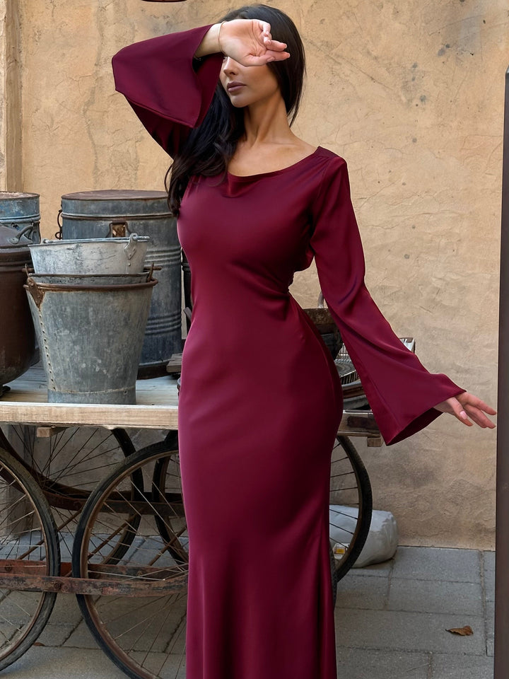 Anika | Long Sleeve Maxi Dress
