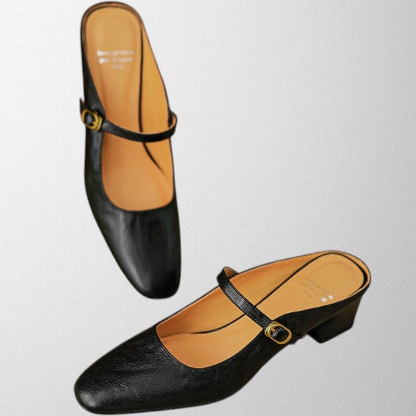 Olivia | Square Toe Mary Jane Shoes