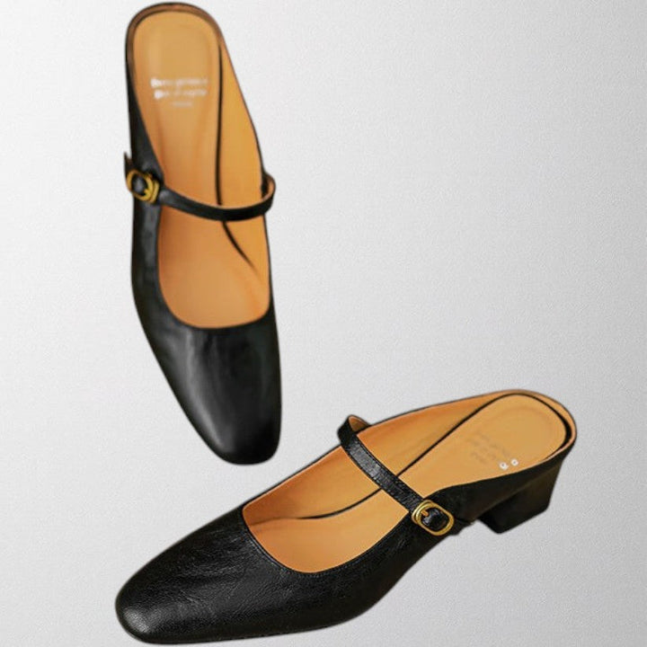 Olivia | Square Toe Mary Jane Shoes