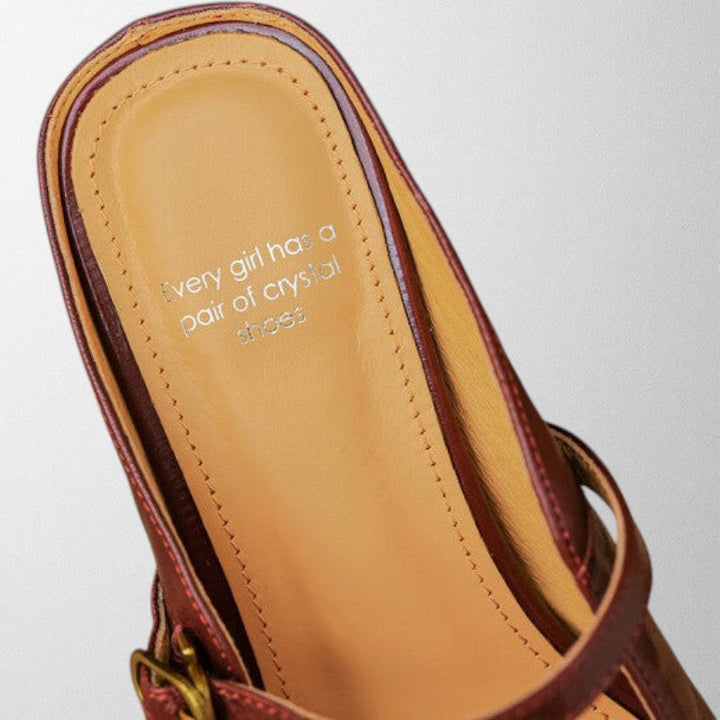 Olivia | Square Toe Mary Jane Shoes