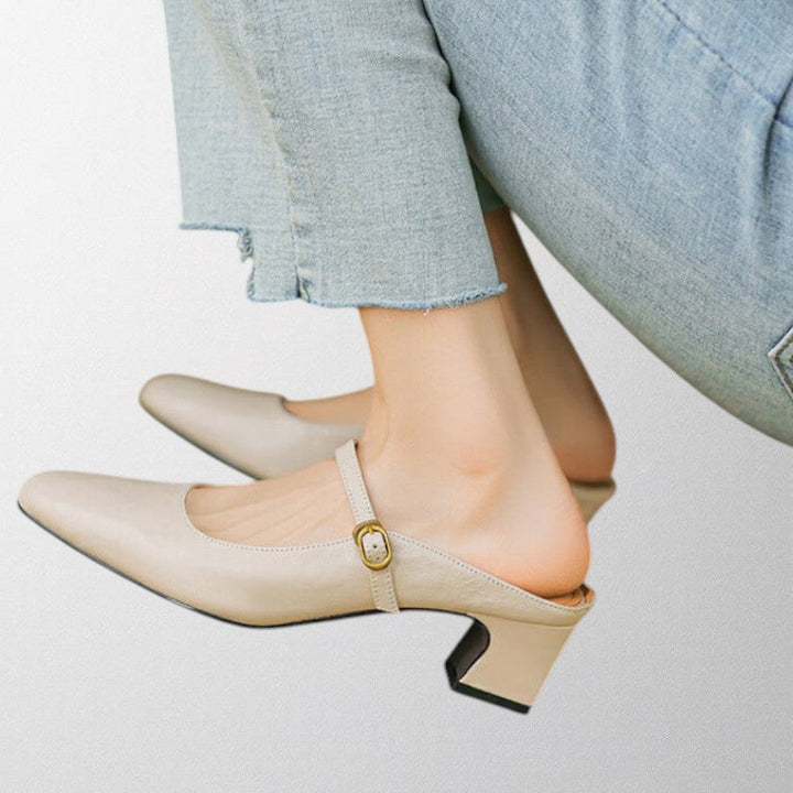 Olivia | Square Toe Mary Jane Shoes