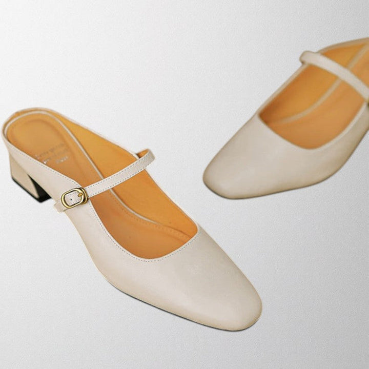 Olivia | Square Toe Mary Jane Shoes