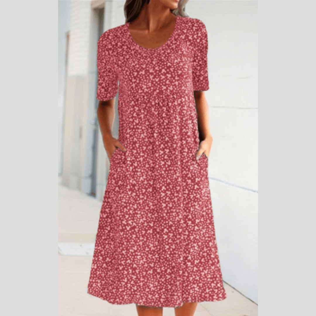Lilo | Breezy Floral Midi Dress