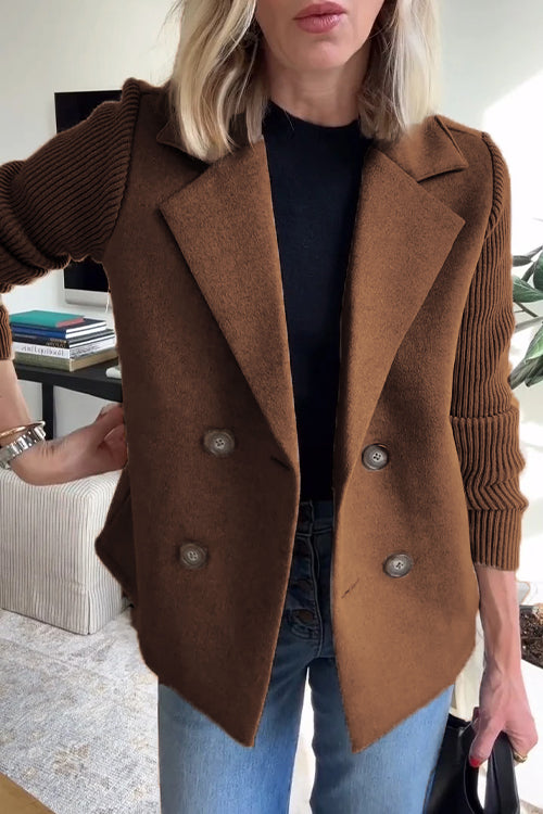 Sorelle | Contrast Sleeve Blazer