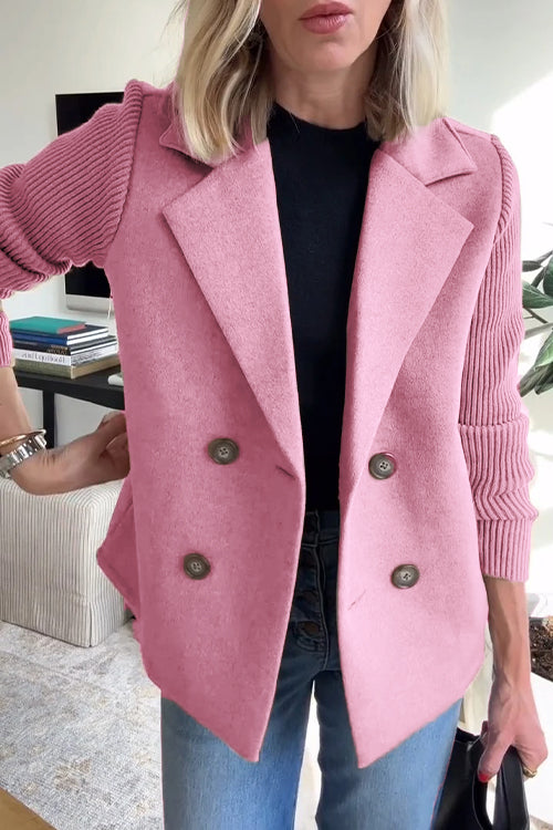 Sorelle | Contrast Sleeve Blazer