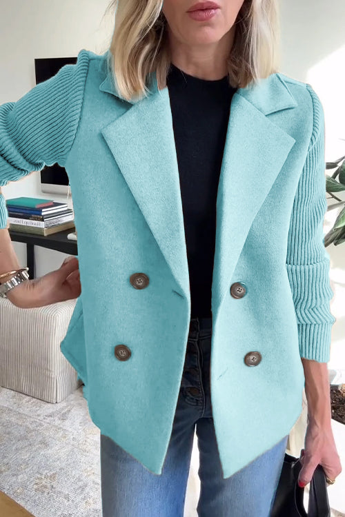 Sorelle | Contrast Sleeve Blazer