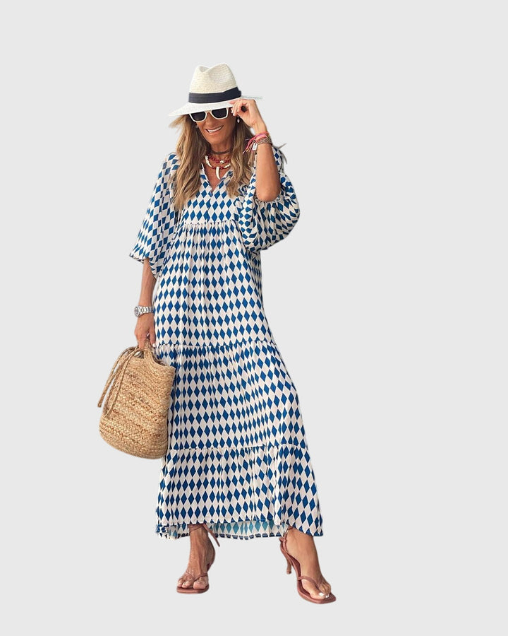 Sarah | Boho Maxi Dress