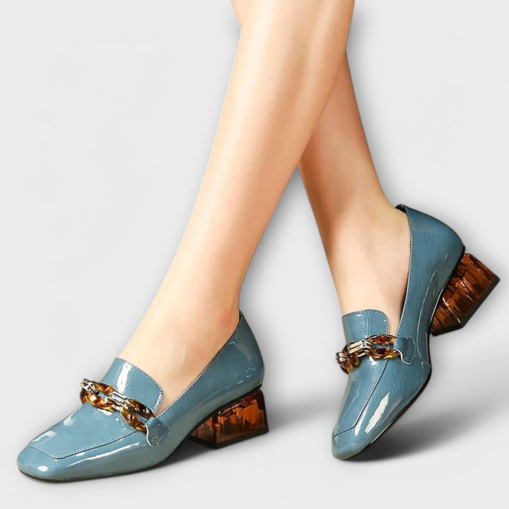 Krissy | Glossy Elegant Loafers