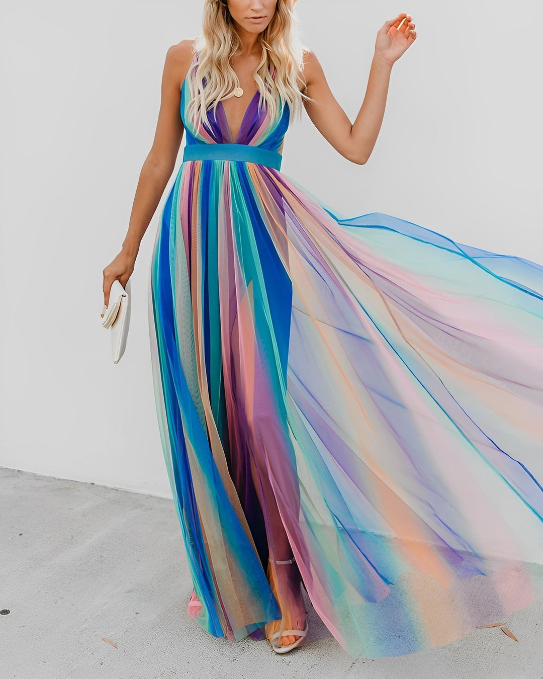 Maryellen - Aurora Flow Maxi Dress