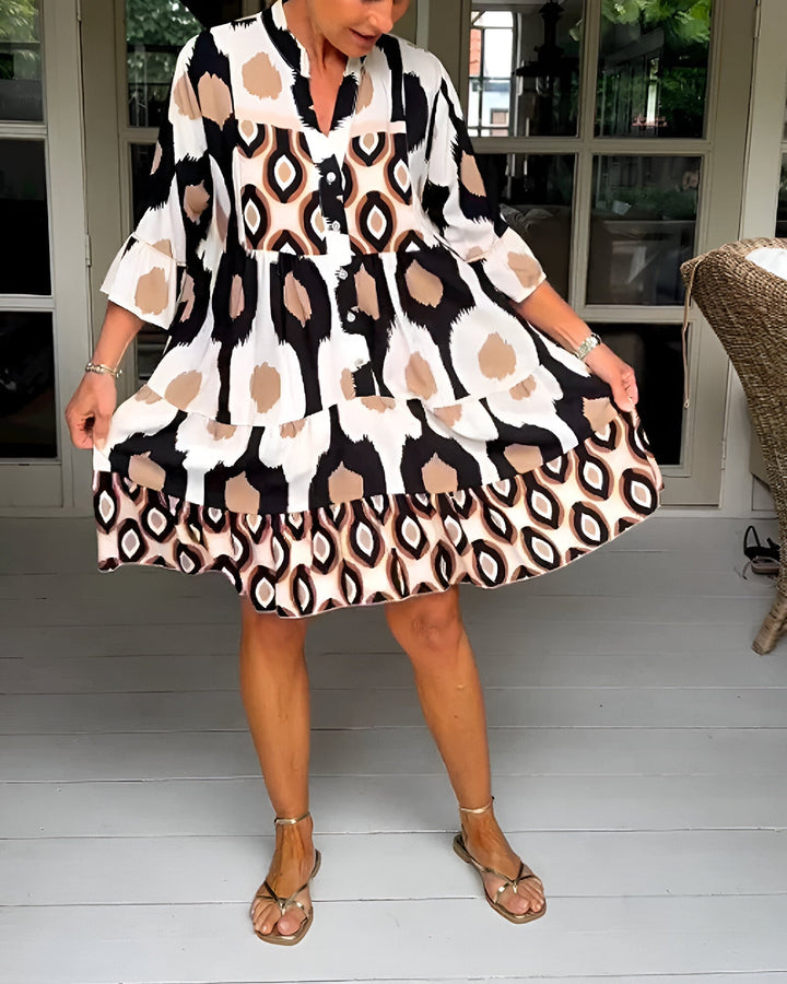 Avenia | Bohemian Tiered Dress