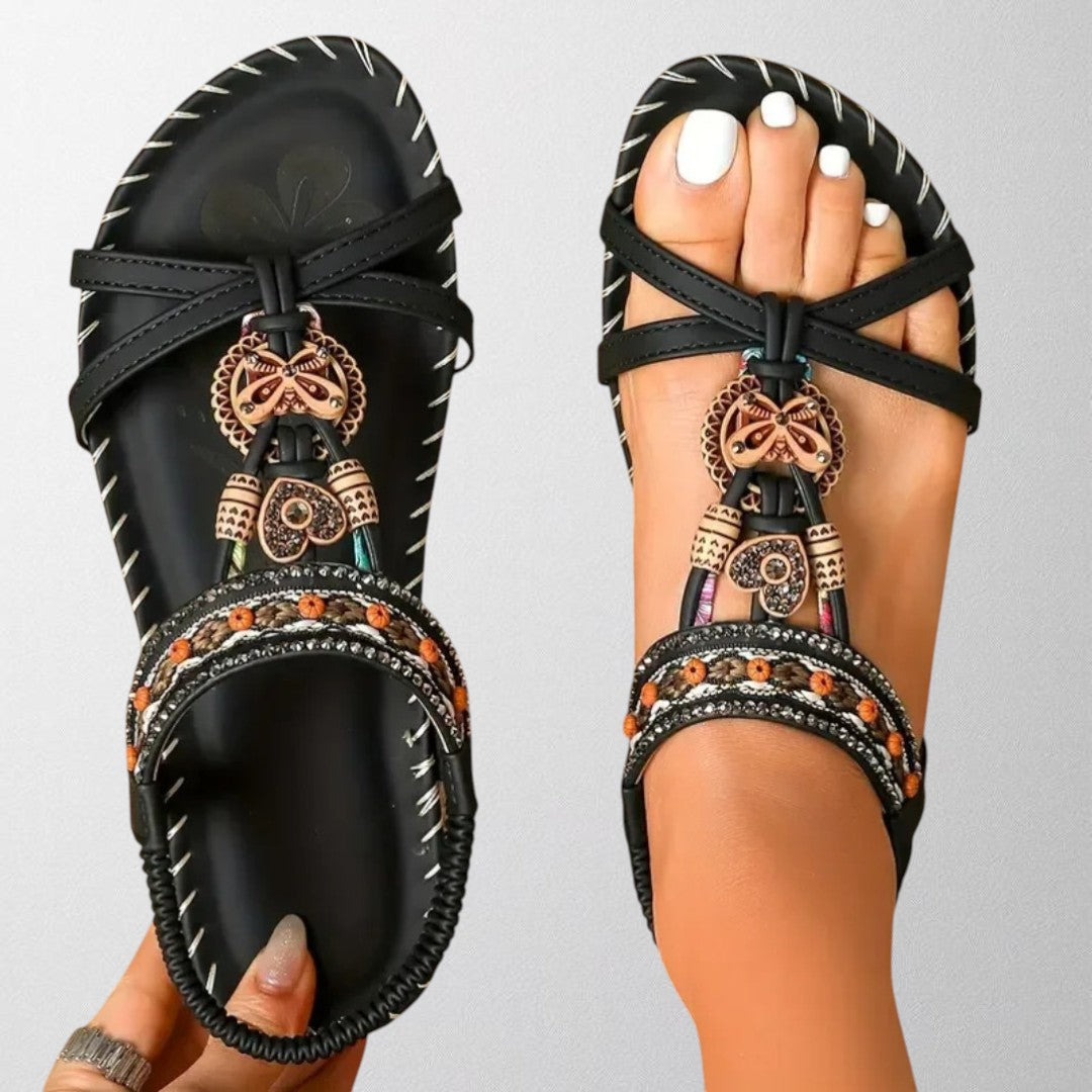 Zahara | Bohemian Statement Sandals